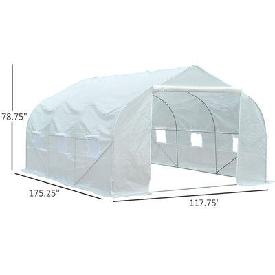 Landwirtschaftliche Gewächshäuser Pvc-Platten Gartenanlage Transparente Plattenhersteller Poly Tunnel
